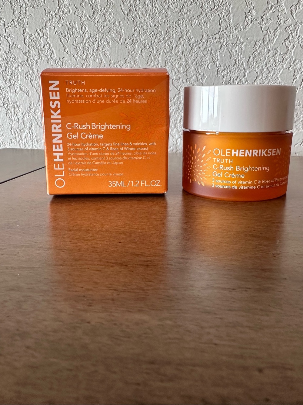 OLE HENRIKSEN C-Rush Brightening Gel Creme 1.2 Oz/ 35ML